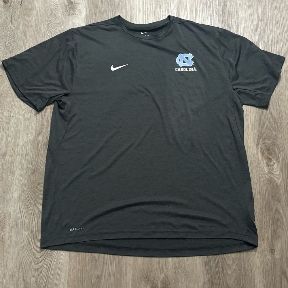 Nike UNC Men's Dark Gray Dri-FIT Tee
